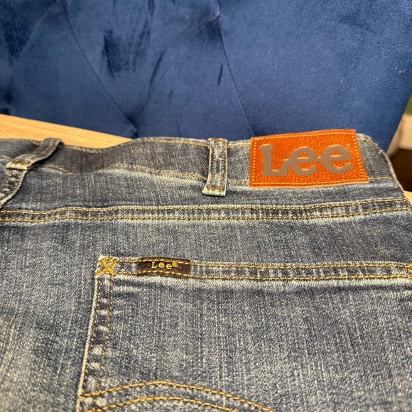 NEW! Lee Men's Active Stretch Slim Fit Straight Denim Jeans Mid-rise - Picture 5 of 11